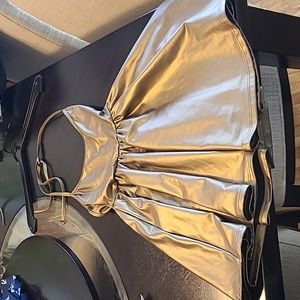 American apparel halter skater dress